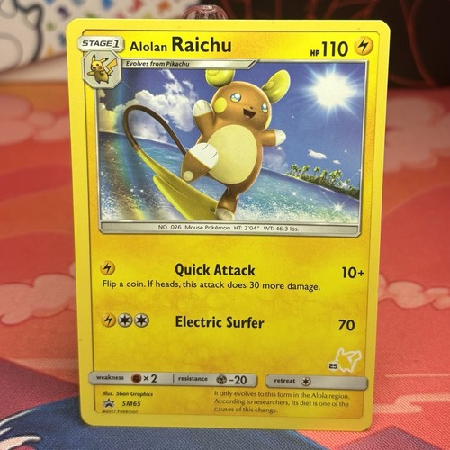Pokemon tcg alolan raichu - pokemon,