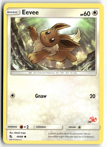 Eevee 36 charizard - 49/68,