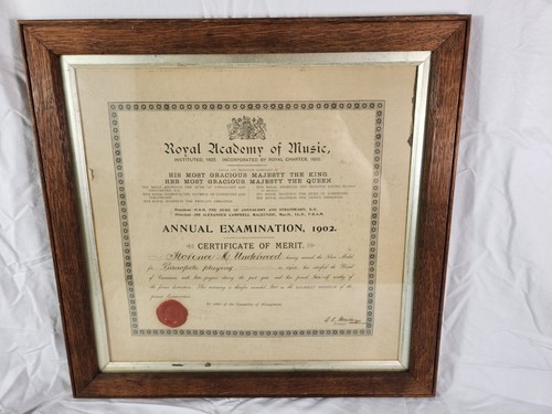 Royal academy music 1902 - music,