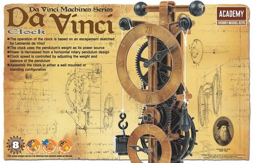 Academy kits vinci clock - kits,