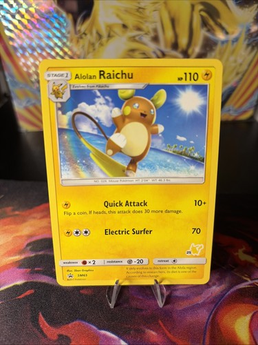 Alolan raichu 25 pikachu - alolan,