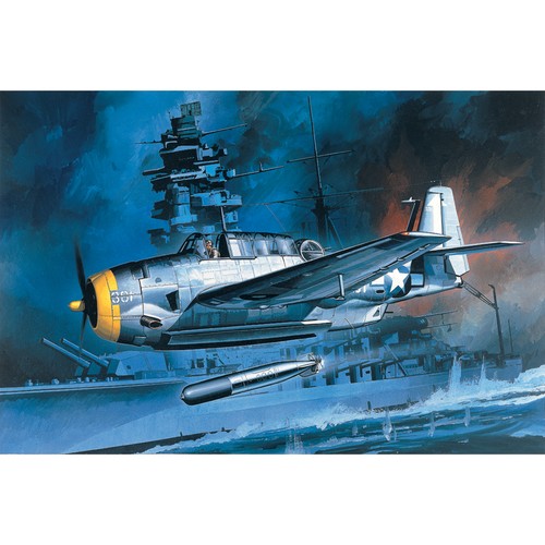Academy 12452 tbf avenger - academy, tbf-1