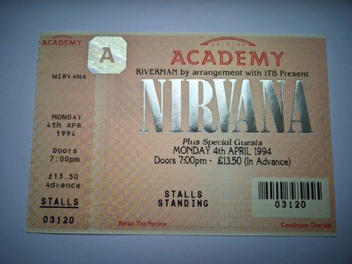 Nirvana utero concert - utero,